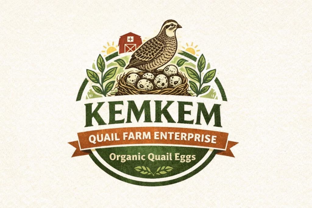 Kemkem Quail Farm Logo